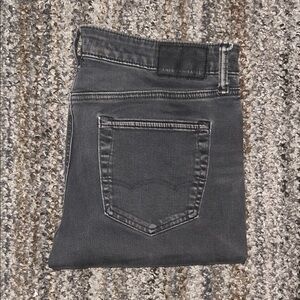 AE AirFlex+ Ripped Skinny Jeans - Gray Wash (W32 L32)